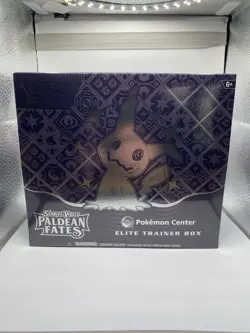 Paldean Fates Pokemon Center Exclusive Elite Trainer Box *Factory Sealed* - Image 1