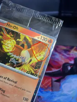 SWIRL - Pokemon TCG Ho-Oh EB GAMES PROMO (SEALED) - Image 1