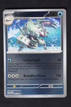 Pokemon Golisopod Reverse Holo UC NM - Chaos Rising 026/086 - Image 1