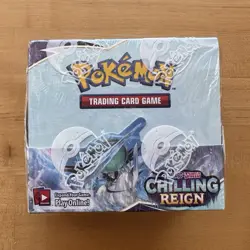 Pokemon TCG Sword & Shield Chilling Reign Booster Box Sealed English 2021 - Image 1