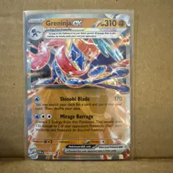Pokemon - Greninja ex - 106/167 - Scarlet and Violet - Twilight Masquerade - Image 1