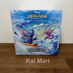 Ravensburger Disney Lorcana TCG Winterspell Illumineer's Trove Box - SHIPS TODAY - Image 1