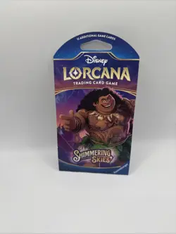 Disney Lorcana TCG Shimmering Skies Sleeved Booster Pack NEW FACTORY SEALED - Image 1