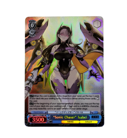 Weiss Schwarz Goddess of Victory NIKKE Sonic Chaser Isabel SR x1 - NM - Image 1