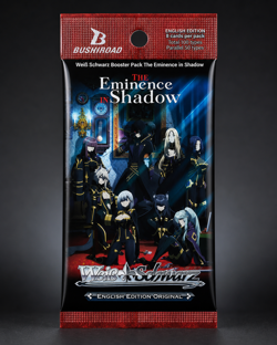 Weiss Schwarz The Eminence in Shadow Booster Pack ENGLISH 1st Ed Factory Sealed! - Image 1