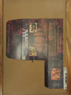 4th Edition Magic The Gathering CCG Empty Booster Box NO CARDS MTG tcg - Image 1