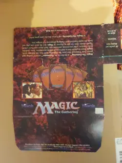 4th Edition Magic The Gathering CCG Empty Booster Box NO CARDS MTG tcg - Image 3