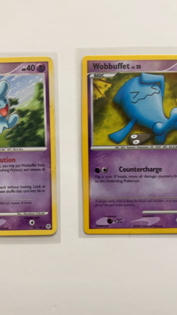 2007 Wynaut + Wobbuffet Pokemon Rare Card Evolution Collectable Bundle - LP BIN - Image 2