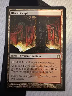 Blood Crypt - NM - Return to Ravnica MTG Magic The Gathering Card English - Image 1