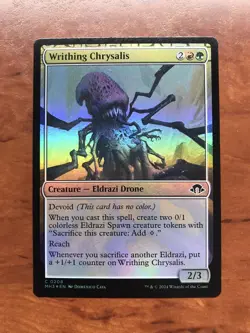 Writhing Chrysalis Foil MTG Magic the Gathering Card NM Mint Modern Horizons MH3 - Image 1