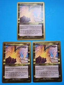 3x Terminate World Championships 2001 Toronto Mtg Magic Card Instant 128 - Image 1