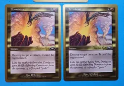 3x Terminate World Championships 2001 Toronto Mtg Magic Card Instant 128 - Image 3