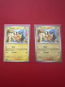 Pikachu 062/193 Sv02: Paldea Evolved Non - Holo & Reverse Holo - Image 1