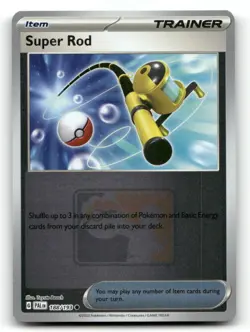 Super Rod 188/193 Holo P League & Championship Cards Pokemon Reverse Holo NM - Image 1