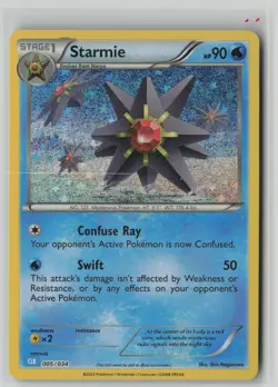 Starmie - #005/034 Trading Card Game Classic Holo NM - Image 1