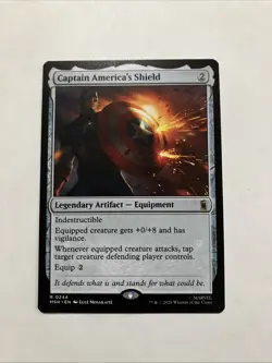 Captain America's Shield (# 244) MTG Marvel Super Heroes - Regular - NM - Image 1