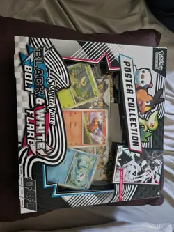 Pokemon Masks of Ogerpon w Black & White PosterPremium Collection Box New Sealed - Image 2