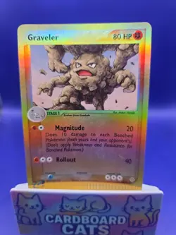 Graveler 30/97 EX Dragon 2003 Reverse Holo E-Reader Pokemon Card - Image 1
