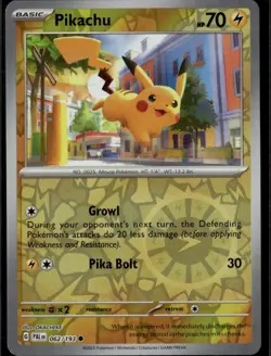 NM - Pikachu #062/193 | Reverse Holo Common | SV02: Paldea Evolved - Image 1