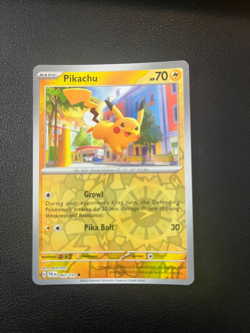 Pikachu 062/193 Sv02: Paldea Evolved Reverse Holo - Image 1