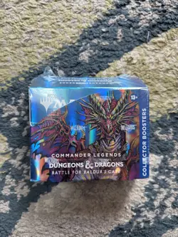 MTG Commander Legends Battle for Baldur's Gate D&D Collector Booster Box Sealed - Image 1