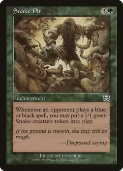 Snake Pit - Mercadian Masques (MMQ) - Image 1