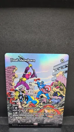 Final Showdown (Borderless) EN [MAR - 45] - NM Foil TCG MTG - Image 1