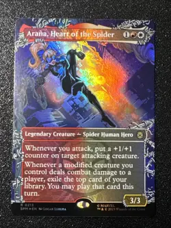 Arana, Heart of the Spider Borderless Foil SPM 213 Marvel's Spider-Man - Image 1