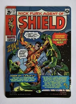 Nick Fury, Agent of S.H.I.E.L.D. (Borderless) (0389) Marvel Super Heroes Foil - Image 1