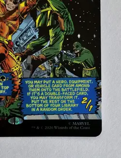 Nick Fury, Agent of S.H.I.E.L.D. (Borderless) (0389) Marvel Super Heroes Foil - Image 4