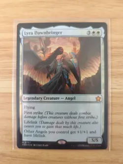 Lyra Dawnbringer #707 (Foil) (NM) Foundations FDN Magic MTG - Image 1