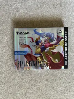 MTG Magic The Gathering TCG Final Fantasy Factory Sealed Collector Booster Omega - Image 1