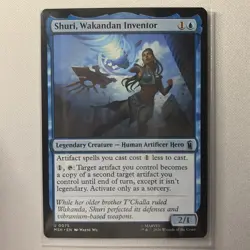 Shuri, Wakandan Inventor - 0075 - Marvel Super Heroes MSH - MTG NM/M Regular - Image 1