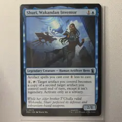 Shuri, Wakandan Inventor - 0075 - Marvel Super Heroes MSH - MTG NM/M Regular - Image 2