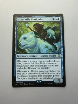 Minn, Wily Illusionist Commander: Adventures in the Forgotten Realms 016/062 NM - Image 1