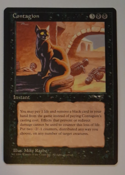 Contagion NM MTG Alliances Magic the Gathering - Image 1