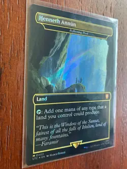 LOTR realms and relics - Henneth Annun / Reflecting Pool *SURGE* foil - Image 1