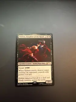 Elektra, Daughter Of Hand MTG Marvel Exclusive Spotlight Series Promo - Image 1