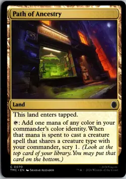Path of Ancestry 70 Commander: Teenage Mutant Ninja Turtles Magic: The Gathering - Image 1