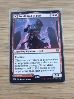 Toralf, God Of Fury 154/285 Toralf's Hammer 154/285 2021 Kaldheim Set MTG - Image 5