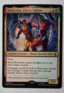 Wolverine, Fierce Fighter Marvel Super Heroes Regular - Image 1