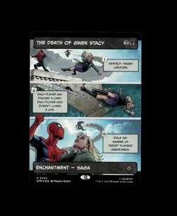 The Death of Gwen Stacy (Borderless) Marvel's Spider-Man Foil - Image 1