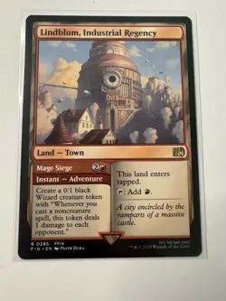 Lindblum, Industrial Regency ✅ Final Fantasy ✅ Magic The Gathering (mtg) - Image 1