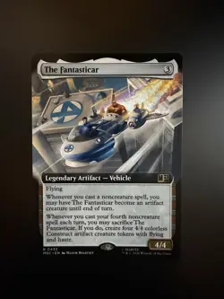 MTG Marvel Super Heroes The Fantasticar Extended Art 0433 Non-Foil - Image 1