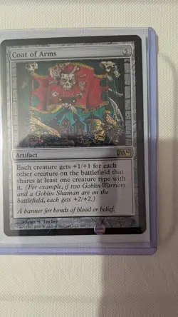 Coat of Arms MTG Core Set 2010 M10 #207/249 Rare Artifact Regular NM/P2S - Image 1