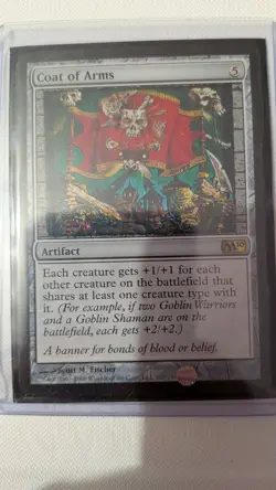 Coat of Arms MTG Core Set 2010 M10 #207/249 Rare Artifact Regular NM/P2S - Image 3