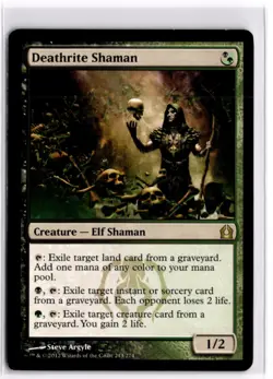 Deathrite Shaman Return to Ravnica 213 LP x1 MTG Magic: the Gathering - Image 1