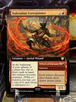 MTG | Naktamun Lorespinner (Extended) [SOS] NF - Image 1