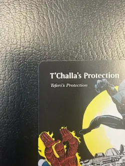 T'Challa's Protection - Teferi's Protection (Borderless) Marvel Universe... - Image 2