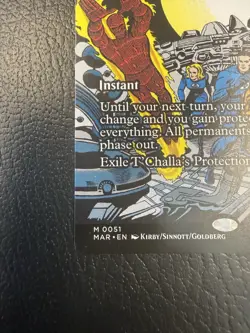 T'Challa's Protection - Teferi's Protection (Borderless) Marvel Universe... - Image 5